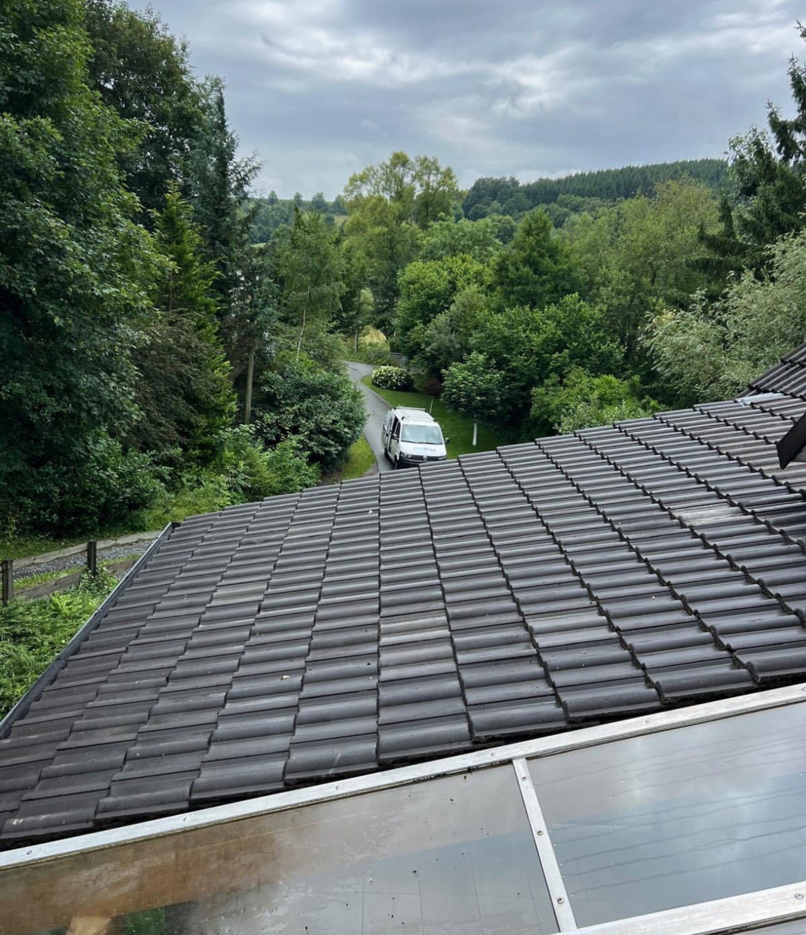 Dachreinigung nachher